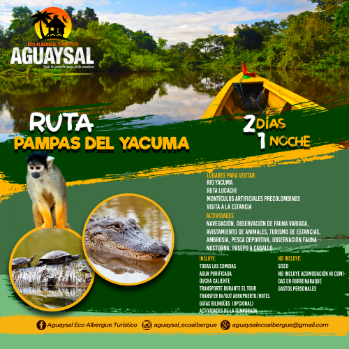 Ruta Pampas del Yacuma